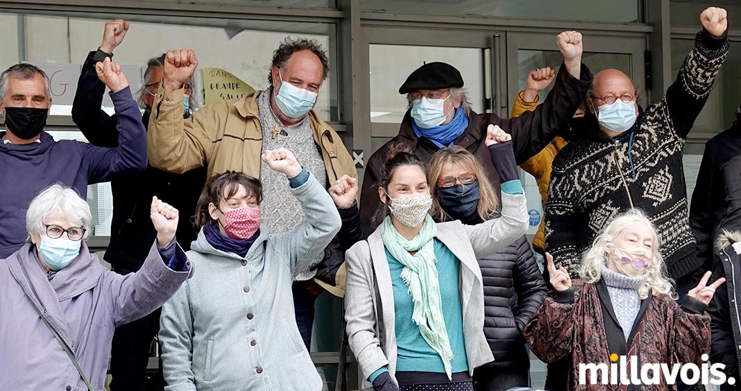 Millau. Un nouveau rassemblement à l’appel des « non essentiels » 2 millau collectif non essentiels 02