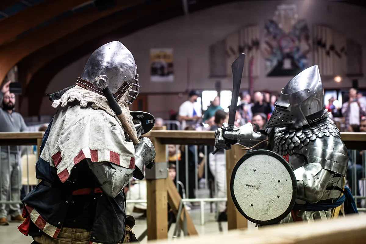 Millau. Les combats de béhourd se poursuivent au Lion d’Acier 11 millau lion acier octobre 23 16