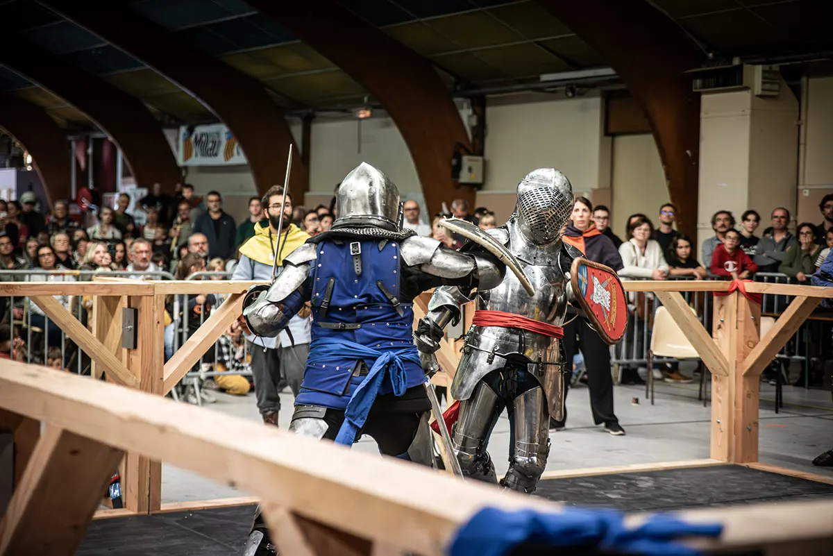 Millau. Les combats de béhourd se poursuivent au Lion d’Acier 20 millau lion acier octobre 23 18