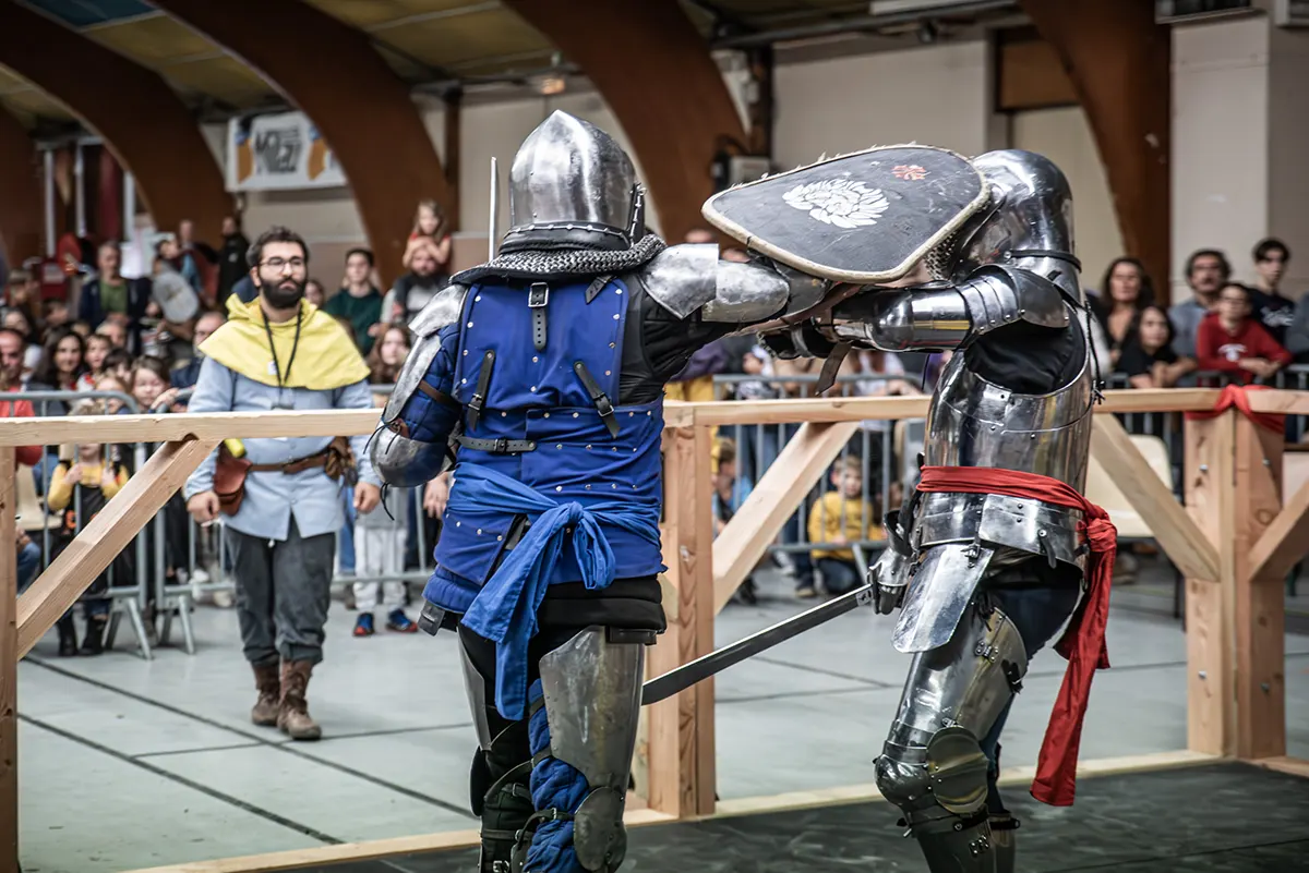 Millau. Les combats de béhourd se poursuivent au Lion d’Acier 3 millau lion acier octobre 23 20