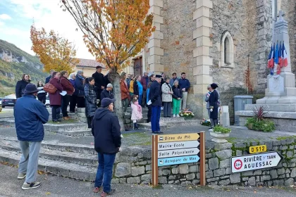 la cresse ceremonie 11 novembre