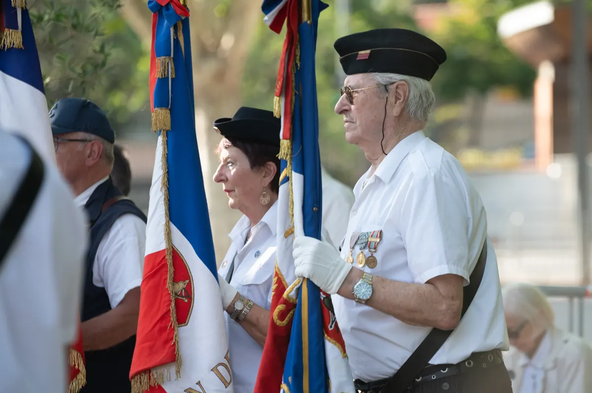 Commémoration de la libération de Millau au parc de la Victoire 10 millau commemoration liberation ville 2025 08
