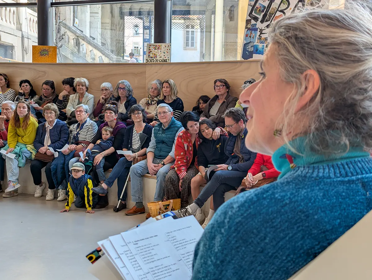 Millau. Le Printemps des Poètes remplit le Créa 7 millau printemps poetes mjc 2026 02