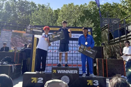 Millau. Élio Verdonck remporte le parkour au FISE de Montpellier